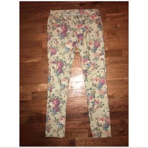 Rue 21 Floral Jeans
